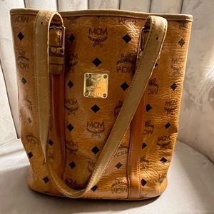 Authentic MCM small tote